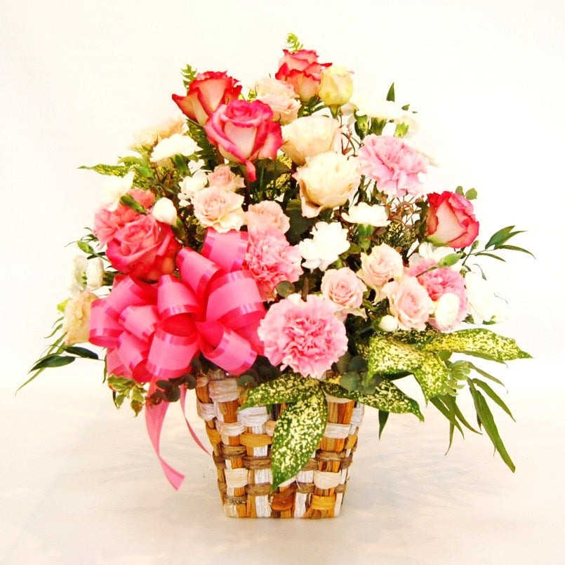 アレンジ ピンク系