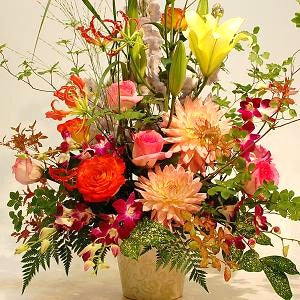 アレンジ カラフル