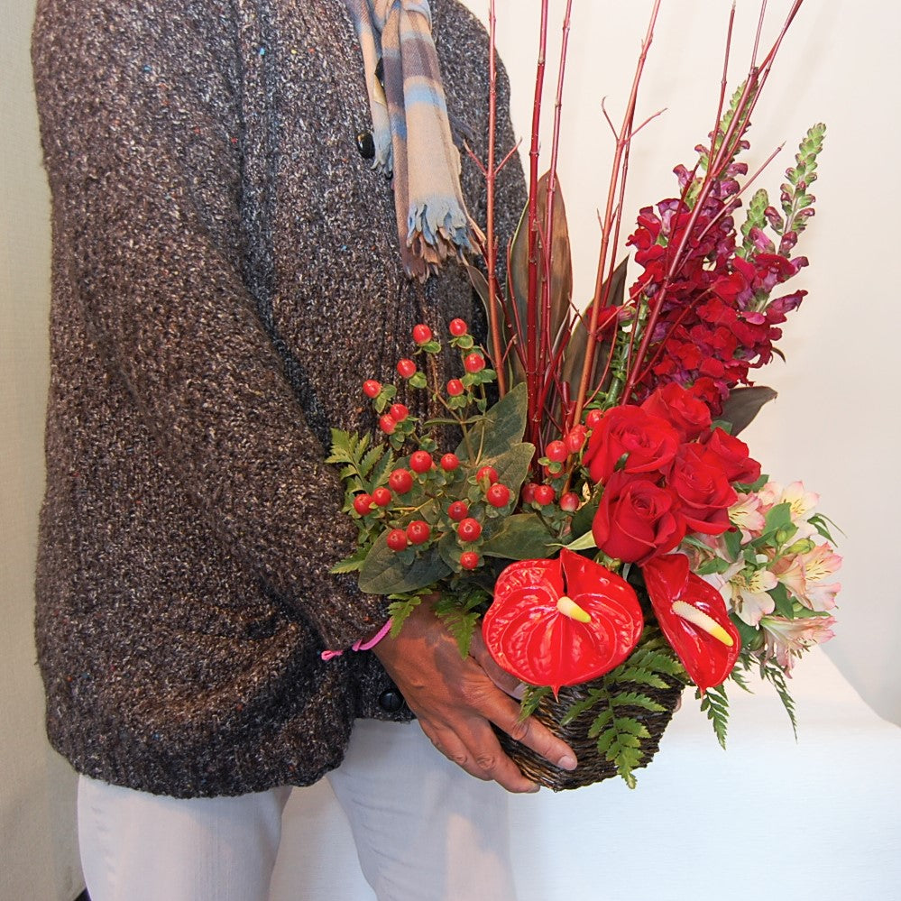 アレンジ 深紅系