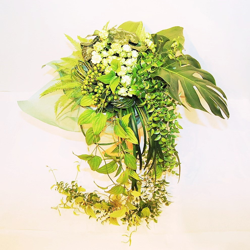 ブーケ 白緑系