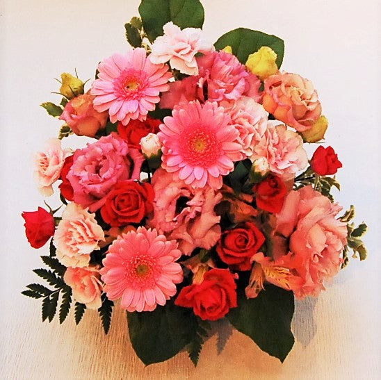 アレンジ ピンク系
